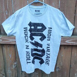 AC/DC Rock Band T-Shirt Sz. M